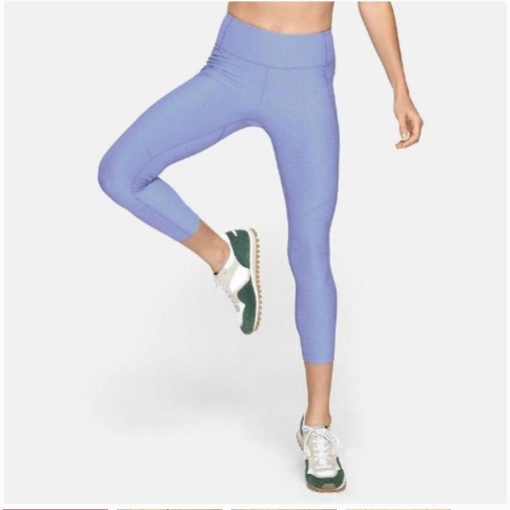 Outdoor Voices 3/4 Warmup Leggings in Lilac M EUC